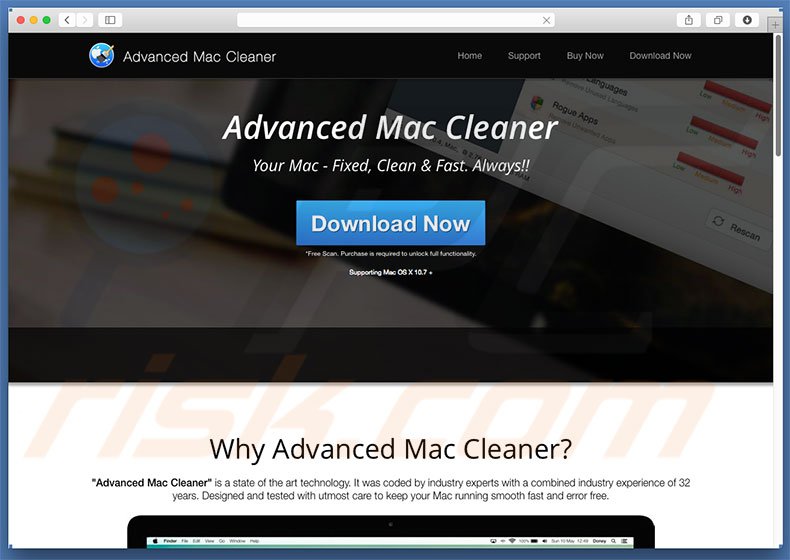 advanced mac cleaner que es